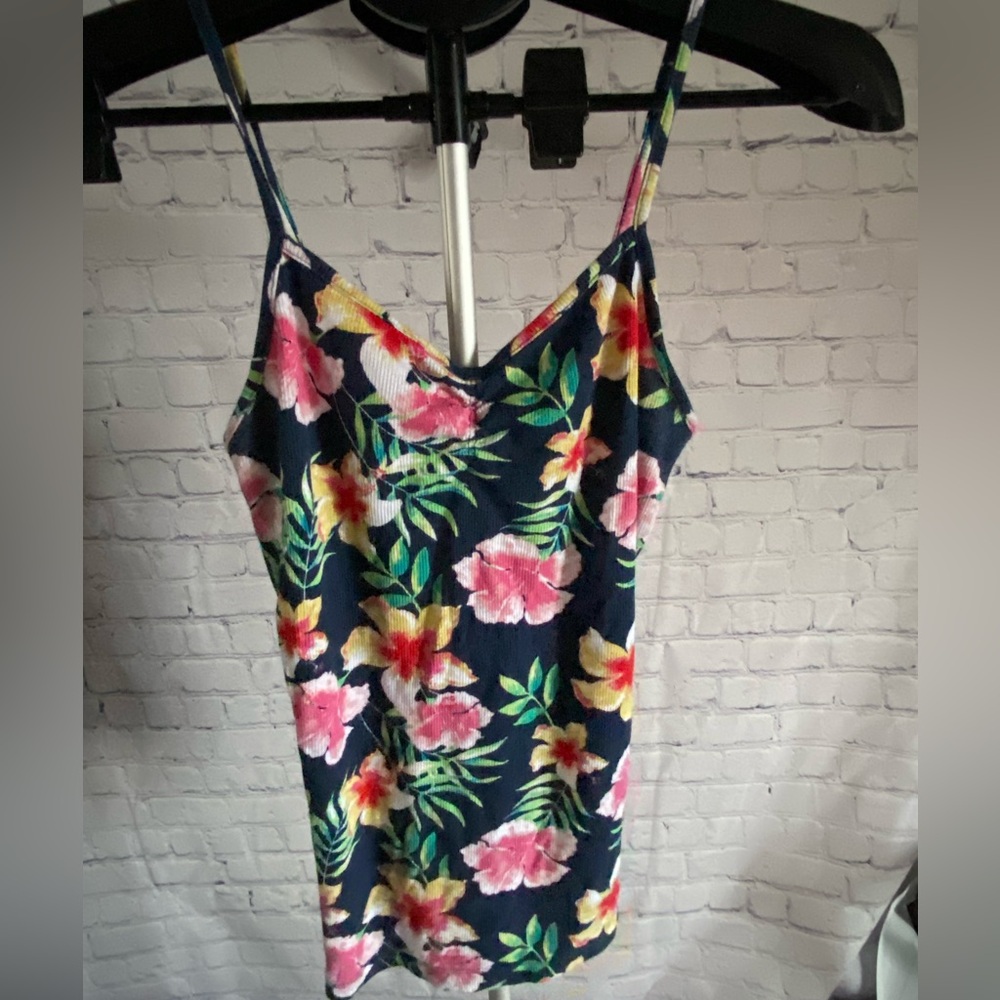 Navy Floral Camisole